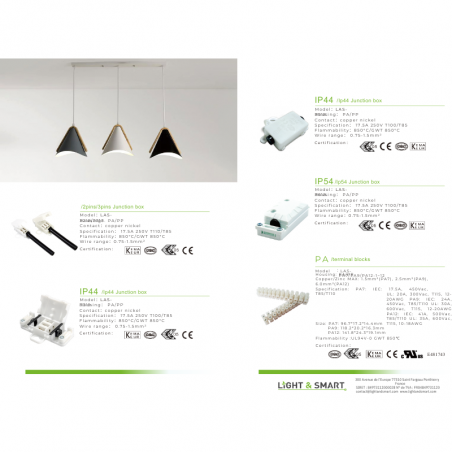 Accesories and connectors catalogue LAS 