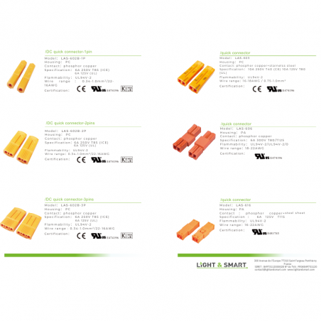 Accesories and connectors catalogue LAS 