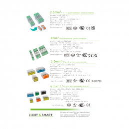 Quickterminal Bloc connectors 
