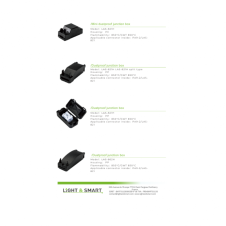 Dustproof Junction Boxes 