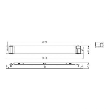 LC50W300-1050 DALI NFC 