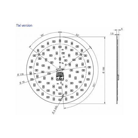 RdLED 150mm  