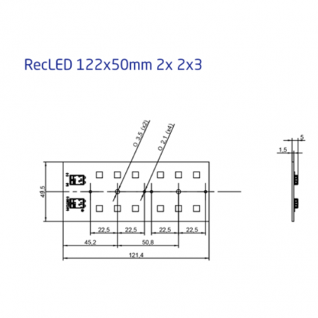 PCB STRADA 2x3 