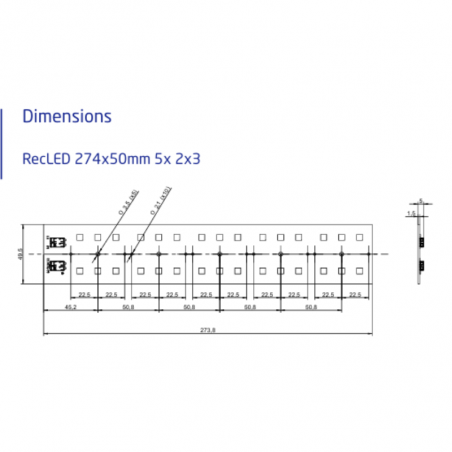 PCB STRADA 2x3 