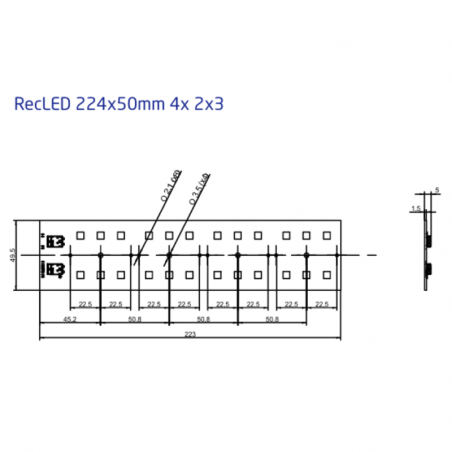 PCB STRADA 2x3 