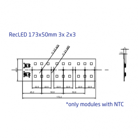PCB STRADA 2x3 