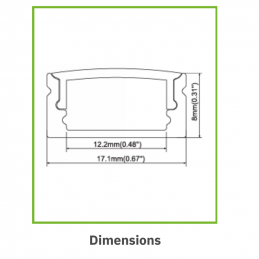 TP35 LED STRIP  ALU PROFILE 