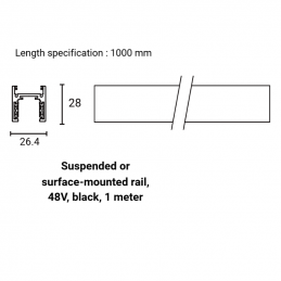 48V MAGNETIC TRACK SYSTEM 
