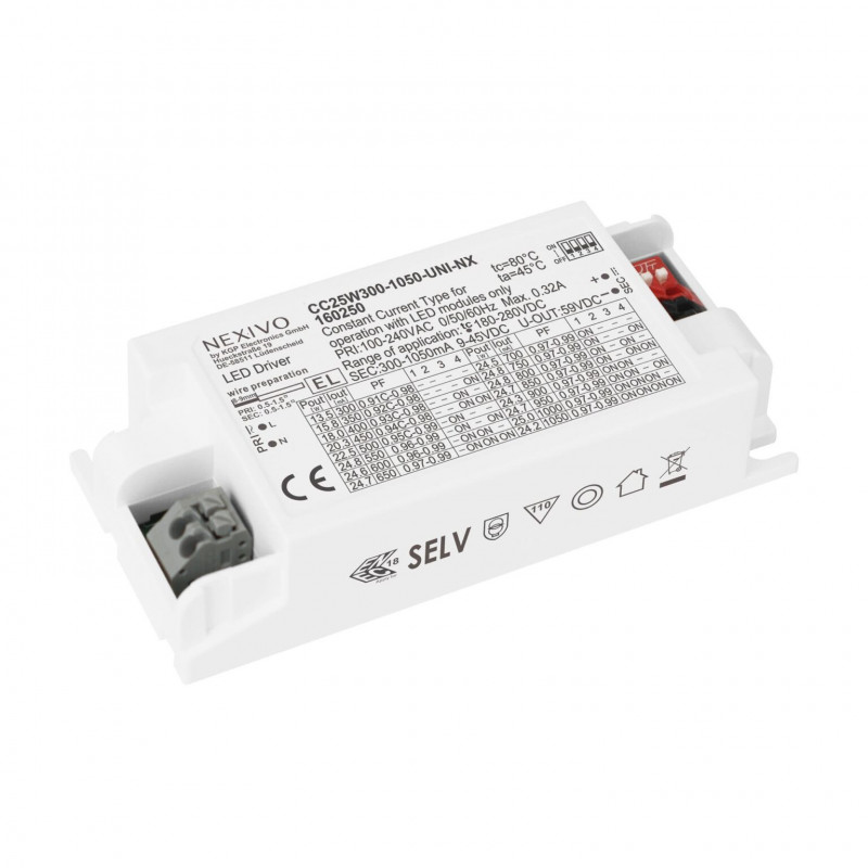 CC25W300-1050-UNI-NX 