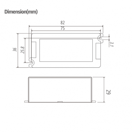 12W 12V DALI TINY DRIVER 