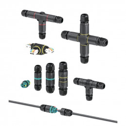 + TYPE IP 68 Connector Screw Less 